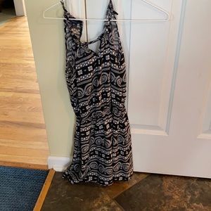 Black and white dress